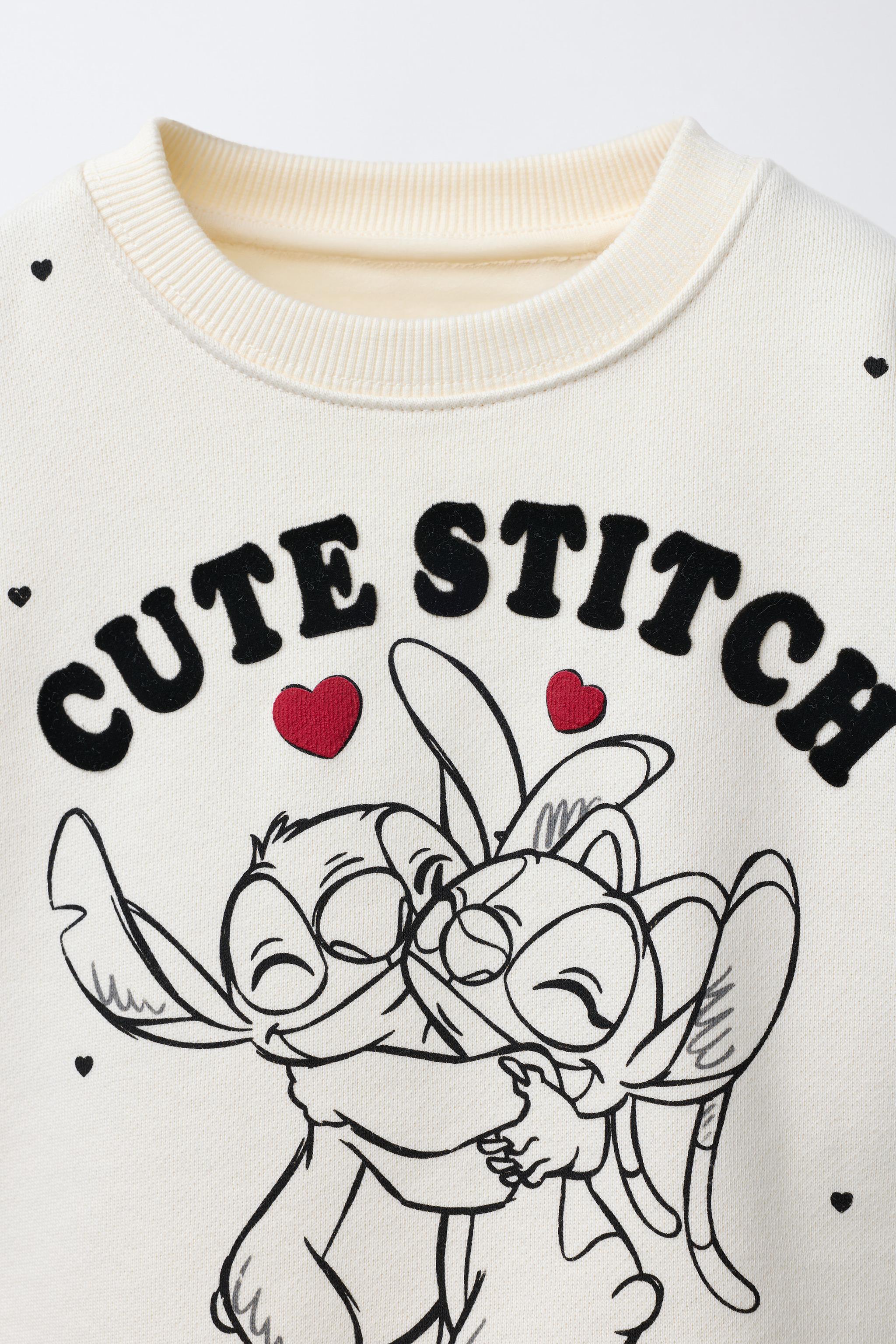 LILO & STITCH © DISNEY RIBBED SWEATSHIRT AND LEGGINGS SET